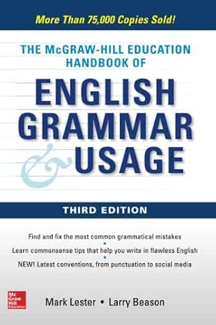 McGraw-Hill Education Handbook of English Grammar & Usage cover
