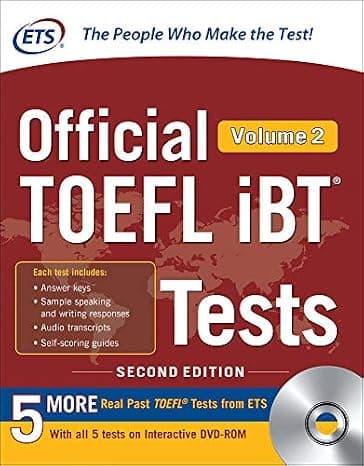  Official TOEFL iBT Tests Volume 2, Second Edition  cover