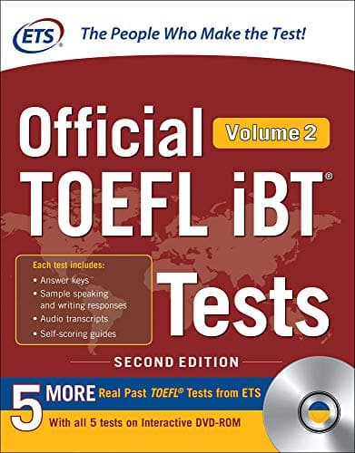  Official TOEFL iBT Tests Volume 2, Second Edition 