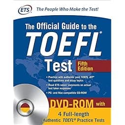  The Official Guide to the TOEFL Test with DVD-ROM, Fifth Edition 