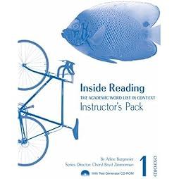  Inside Reading 1 Instructor Pack: The Academic Word List in Context 
