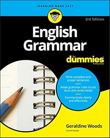 English Grammar For Dummies (For Dummies (Lifestyle))  cover