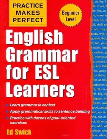 Practice Makes Perfect: English Grammar for ESL Learners (Practice Makes Perfect Series)  cover
