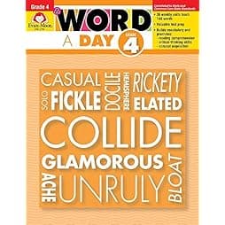 A Word a Day, Grade 4 