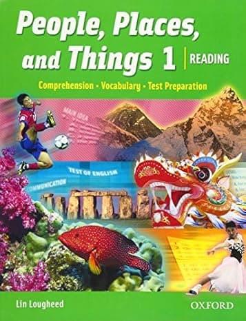  People, Places, and Things 1: Student Book  cover
