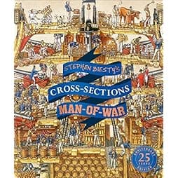 Stephen Biesty's Cross-Sections Man-of-War (Stephen Biesty Cross Sections) 