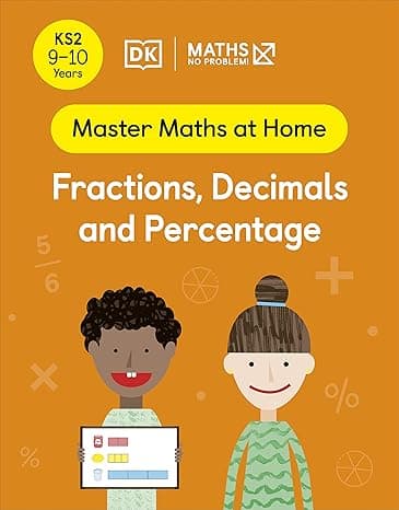 Maths - No Problem! Fractions, Decimals and Percentage, Ages 9-10 (Key Stage 2) cover
