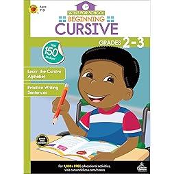 Skills for School: Beginning Cursive Workbook-Grades 2-3 