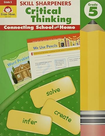 Skill Sharpeners Critical Thinking, Grade 5 cover