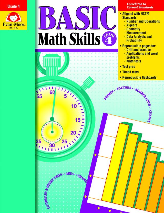 Basic Math Skills, Grade 4