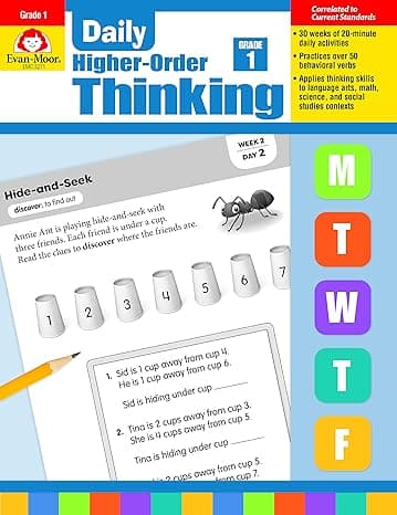 Daily Higher-Order Thinking Grade 1 cover