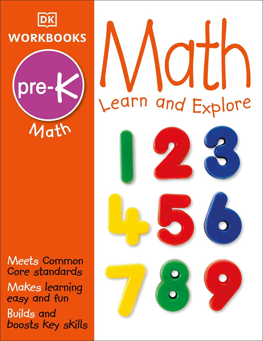 TaiLieuTuHoc.com, Digital Library, PDF, EPUB | DK Workbooks: Math, Pre-K:  Learn and Explore