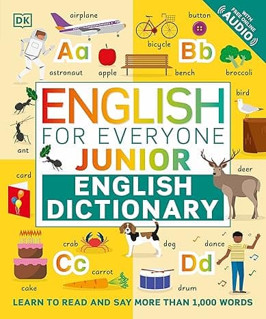 English for Everyone Junior English Dictionary: Learn to Read and Say 1,000 Words cover