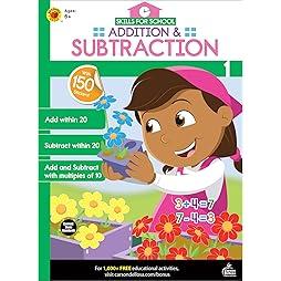 Skills for School: Addition and Subtraction Workbook-First Grade
