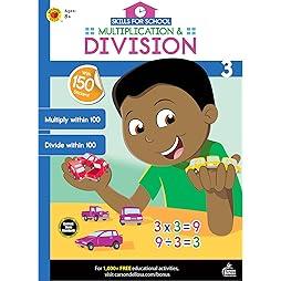 Skills for School Multiplication & Division, Grade 3