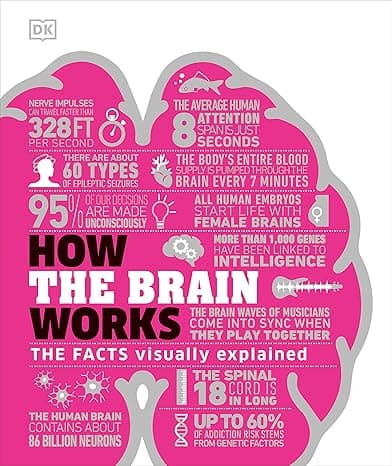 How the Brain Works: The Facts Visually Explained (How Things Work) cover