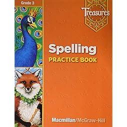 Treasures, Grade 3 - Spelling Practice Book