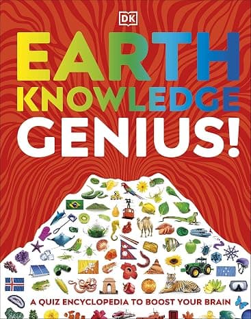 Earth Knowledge Genius!: A Quiz Encyclopedia to Boost Your Brain cover
