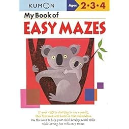 My Book of Easy Mazes Ages 2-4 (Kumon Workbooks) 