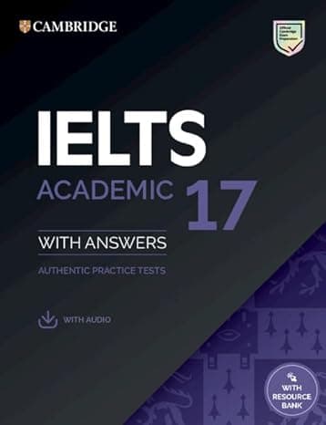 IELTS 17 Academic Student's Book with Answers with Audio with Resource Bank (IELTS Practice Tests)  cover