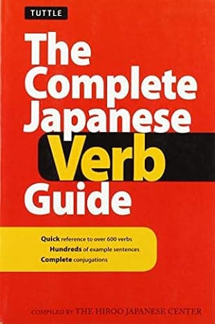 The Complete Japanese Verb Guide  cover