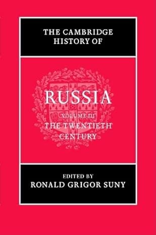 The Cambridge History of Russia, Vol. 3: The Twentieth Century  cover