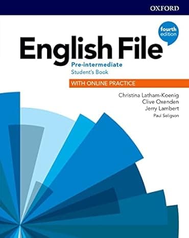 English File: 4th Edition Pre-Intermediate. Student's Book with Online Practice (Pack) cover