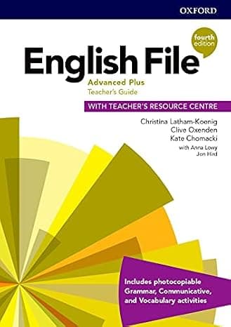 English File 4th Edition Advance Plus Teacher's Guide with Teacher's Resource Centre  cover