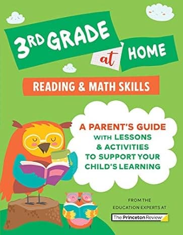 3rd Grade at Home: A Parent's Guide with Lessons & Activities to Support Your Child's Learning (Math & Reading Skills) (Learn at Home) cover