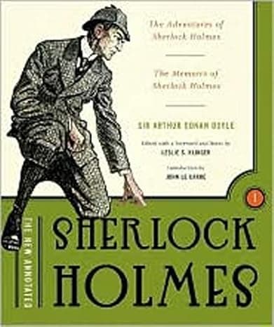 The New Annotated Sherlock Holmes, Volume 1: The Adventures of Sherlock Holmes & the Memoirs of Sherlock Holmes (non-slipcased edition) Hardcover – Illustrated, November 5, 2007 cover