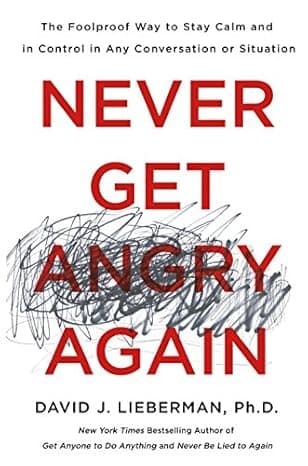 Never Get Angry Again: The Foolproof Way to Stay Calm and in Control in Any Conversation or Situation  cover