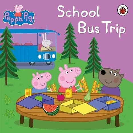 peppa pig: school bus trip  cover