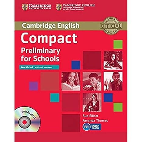 Compact Preliminary for Schools Workbook without Answers with Audio CD cover