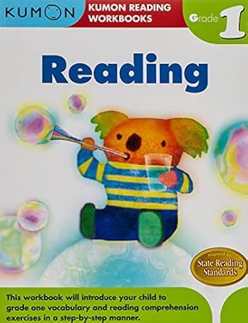 Kumon Grade 1 Reading (Kumon Reading Workbooks)  cover