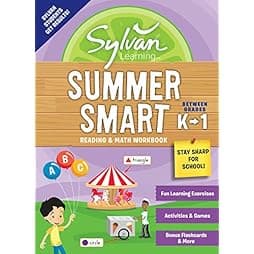 Sylvan Summer Smart Workbook: Between Grades K & 1 (Sylvan Summer Smart Workbooks) 