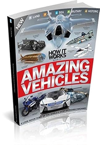 How It Works Book of Amazing Vehicles Revised Edition  cover