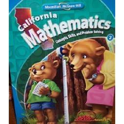 California Mathematics Grade 2 (Volume 1) Paperback – January 1, 2009