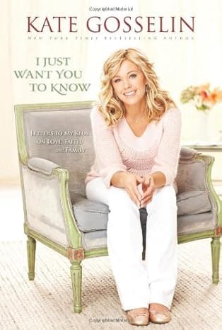 I Just Want You to Know: Letters to My Kids on Love, Faith, and Family  cover