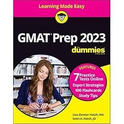 GMAT Prep 2023 For Dummies with Online Practice (For Dummies (Career/Education))