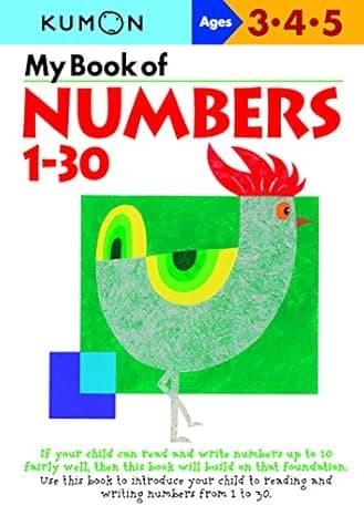 My Book Of Numbers 1-30 (Kumon Workbooks)  cover