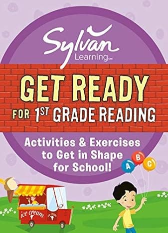 Get Ready for 1st Grade Reading: Activities & Exercises to Get in Shape for School! (Sylvan Summer Smart Workbooks)  cover
