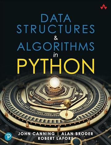 Data Structures & Algorithms in Python (Developer's Library)  cover