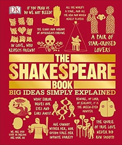 The Shakespeare Book: Big Ideas Simply Explained (DK Big Ideas)  cover