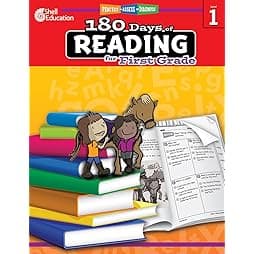180 Days of Reading: Grade 1 - Daily Reading Workbook for Classroom and Home, Sight Word Comprehension and Phonics Practice, School Level Activities Created by Teachers to Master Challenging Concepts 1st Edition