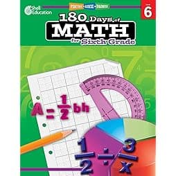 180 Days of Math: Grade 6 sample