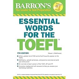 Essential Words for the TOEFL (Barron's Test Prep) Seventh Edition