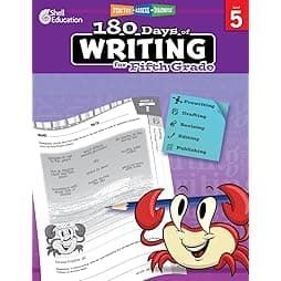 180 Days of Writing for Fifth Grade - An Easy-to-Use Fifth Grade Writing Workbook to Practice and Improve Writing Skills (180 Days of Practice) 1st Edition