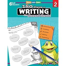 180 Days of Writing for Second Grade - An Easy-to-Use Second Grade Writing Workbook to Practice and Improve Writing Skills (180 Days of Practice) 1st Edition