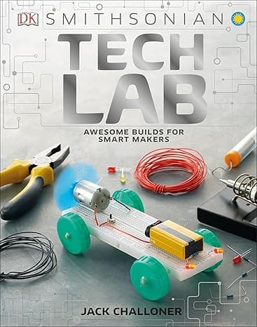 Tech Lab: Awesome Builds for Smart Makers (DK Activity Lab)  cover