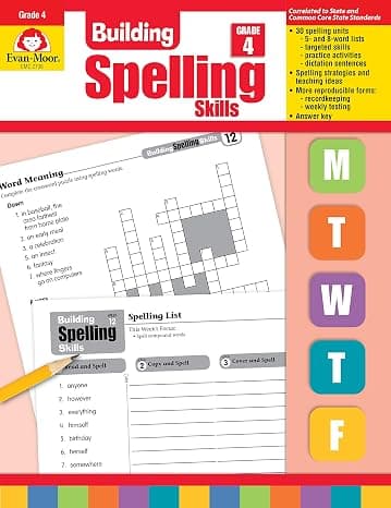 Building Spelling Skills, Grade 4 cover